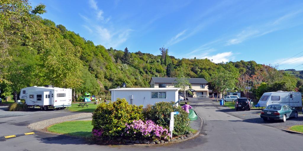 Leith Valley Holiday Park And Motels Dunedin Exterior foto